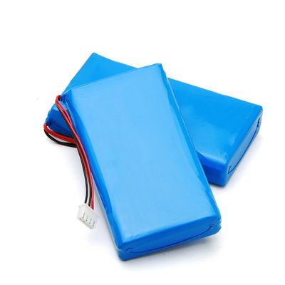 주문 고 용량 리포 배터리 팩 7.4V 6Ah 재충전 가능한 리?? 이온 폴리머 배터리 팩 online manufacture