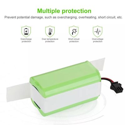 주문 14.8V 3000mAh 18650 리?? 이온 배터리 팩 800 사이클 라이프 온라인 제조