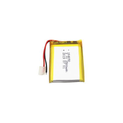 주문 KC 리?? 폴리머 배터리 팩 2500mAh 3.7V 재충전 가능한 리포 배터리 500주기 수명 온라인 제조