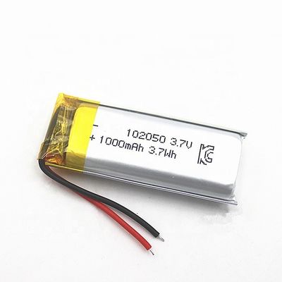 주문 3.7 볼트 리튬-폴리머 전지 3.7 Ｖ 리튬 배터리 1.0Ah KC는 찬성했습니다 online manufacture