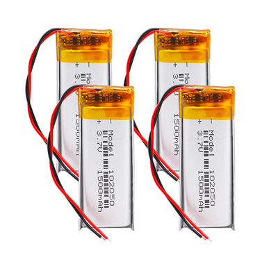 주문 KC 디지털 제품용 3.7V 1000mAh 폴리머 리튬 배터리 팩 승인 온라인 제조