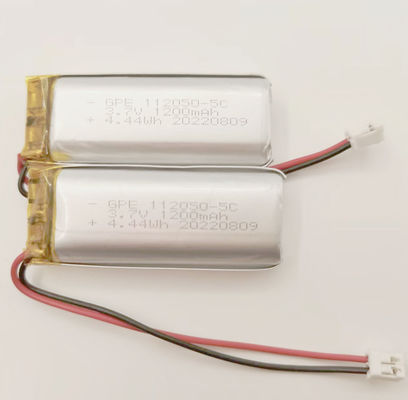 주문 KC 승인 5C 방전율 1200mAh 리튬 폴리머 배터리 충전식 Lipo 배터리 팩 온라인 제조