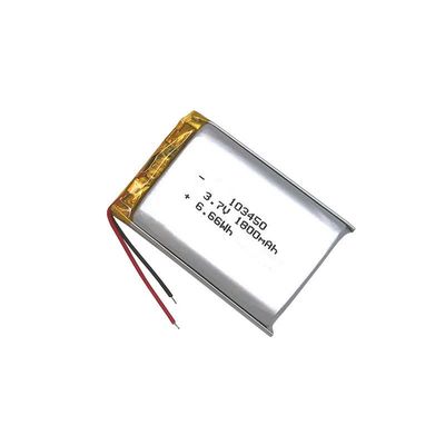 주문 103450 2000mAh 3.7V Li 폴리 재충전 가능한 배터리 팩 KC는 찬성했습니다 online manufacture