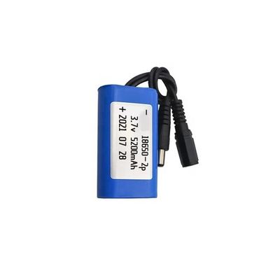 주문 5200mAh 3.7V 18650 리?? 이온 배터리 팩 산업용 500 사이클 온라인 제조
