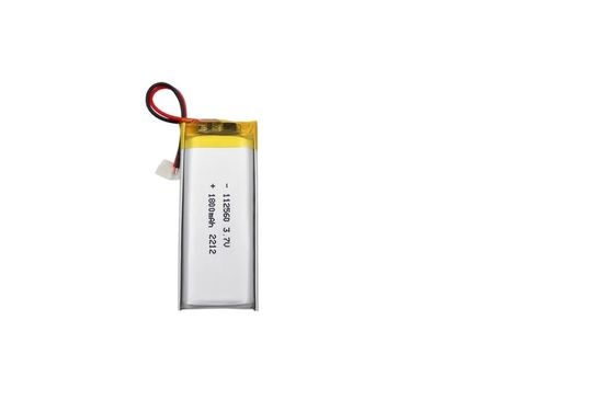 주문 KC 리포 건전지 팩 112560 3.7V 1800mAh, 6.66Wh 폴리머 리튬 이온 배터리 팩 online manufacture