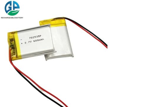 주문 IEC62133 승인되 리포 배터리 702535 600 mah 3.7 리튬-폴리머 전지 online manufacture