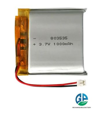주문 3.7V 1000mAh KC 인증 리?? 폴리머 배터리 500주기 수명 리포 셀 온라인 제조