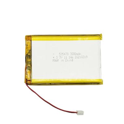 주문 585478 3.7v 3000mah 가전제품용 리포 리?? 이온 폴리머 배터리 online manufacture