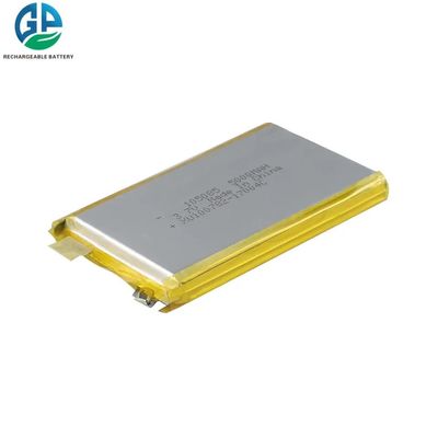 buy 3.7V 5000mAh 사용자 지정 리?? 폴리머 배터리 105085 크기 재충전 가능한 리포 배터리 온라인 제조