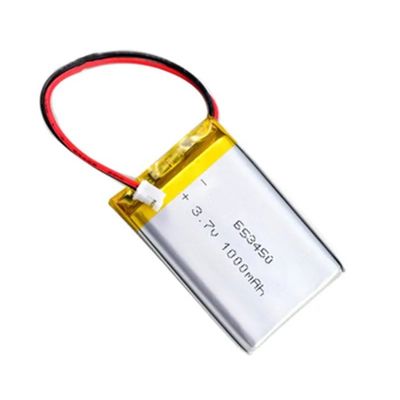 주문 3.7v 653450 리?? 폴리머 배터리 팩 1000mAh online manufacture