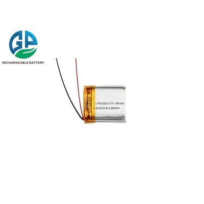 주문 80mAh 3.7 볼트 리?? 폴리머 배터리 302020 online manufacture
