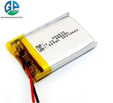 주문 3.7V 450mAh 리포 502535 재충전 가능한 리?? 이온 폴리머 배터리 팩 3.7 V 무선 제품/블루 텐트 이어폰 online manufacture