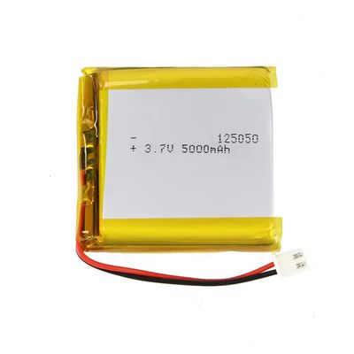 주문 높은 용량 높은 사이클 시간 리포 배터리 3.7v 재충전 배터리 125050 5000mah 리?? 이온 배터리 online manufacture