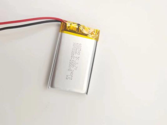 buy KC IEC62133 인증 600mAh 602540 리튬 폴리머 LiPo 충전식 배터리 온라인 제조