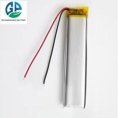 주문 고품질 난방 장치 충전 3.7v 752080 1500mah 리?? 이온 폴리머 리포 배터리 online manufacture