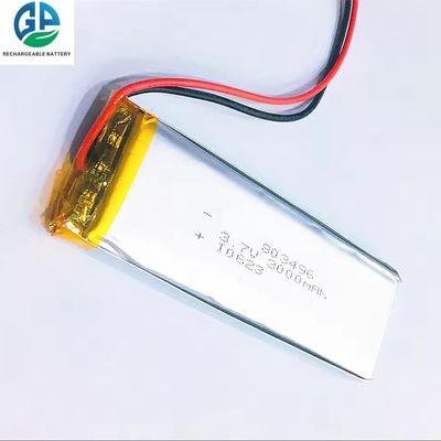 주문 높은 방전율 배터리 30C 803496 3.7v 3000mah 전원 원격 제어 고품질 리?? 이온 폴리머 리포 배터리 online manufacture