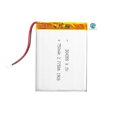 주문 높은 방출 속도 배터리 30C Max60C 재충전 3.7V 750Mah 304355 리?? 이온 배터리 online manufacture