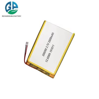 주문 고 방출 속도 배터리 3.7V 3500mah 30CMax60C 재충전 가능한 고 용량 506090 리?? 이온 폴리머 배터리 online manufacture