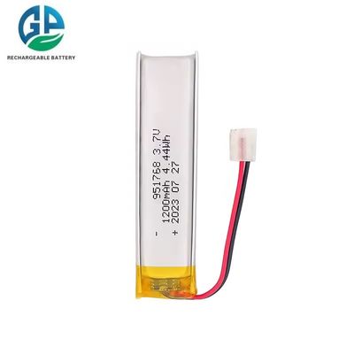 주문 KC 승인 1200mAh 3.7v 리포 배터리 재충전 3.7v 1200mah 951768 리?? 폴리머 배터리 online manufacture