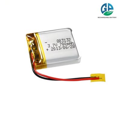 주문 높은 방출율 배터리 전용 KC 3.7v 700mah 재충전 리?? 이온 배터리 803132 리?? 배터리 online manufacture