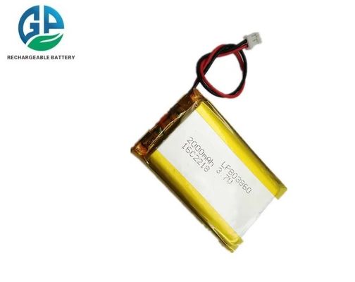 주문 고 용량 재충전 리?? 배터리 803860 /083860 2000mAh 3.7V 리?? 폴리머 배터리 500번 online manufacture