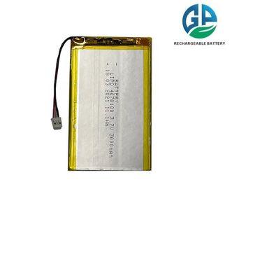 주문 고 용량 3.7V KC 재충전 가능한 4070100 3.7V 3000Mah 리?? 폴리머 배터리 online manufacture
