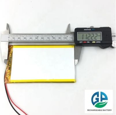 주문 높은 용량 높은 사이클 시간 리포 배터리 3.7v 재충전 배터리 5565110 리포 셀 5000mAh 전원 은행 리?? 폴리머 배터리 online manufacture