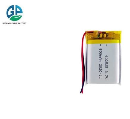 buy 고품질의 3.7V 800mAh 리?? 폴리머 배터리 팩 온라인 제조