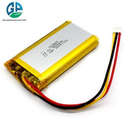 주문 높은 방출률 5C 배터리 3.7V 3000mah 재충전 가능한 리포 배터리 103665 3000mAh PCM OEM 배터리로 단일 셀 online manufacture