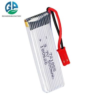 주문 리포 배터리 721855 재충전 3.7V 500mAh 리?? 폴리머 KC 승인 배터리 online manufacture