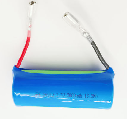 주문 재충전 가능한 리?? 이온 배터리 26650 5000mAh 배터리 셀 3.7v 실린더 배터리 online manufacture