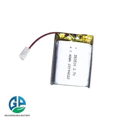 주문 KC 전동 공구 배터리 552530 3.7v 4.2v 400mah 리튬 Lipo 배터리 Oem 3.7V 충전식 Li 이온 셀 Lipo 배터리 online manufacture