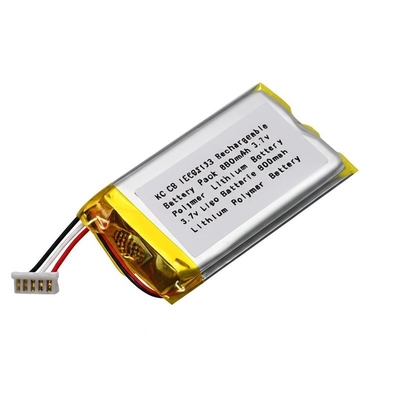 주문 KC CB IEC62133 Rechargeable Battery Pack 900mAh 3.7 v Polymer Lithium Battery 803030 3.7v Lipo Batterie 900mah Lithium Polymer Battery online manufacture