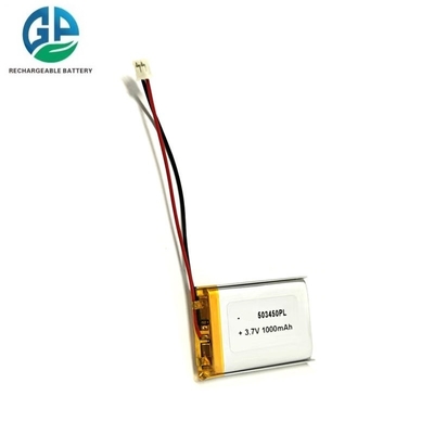 주문 3.7V 1000mAh 리튬 폴리머 리포 충전식 배터리 503450 리튬 폴리머 셀 배터리 3.7볼트 online manufacture