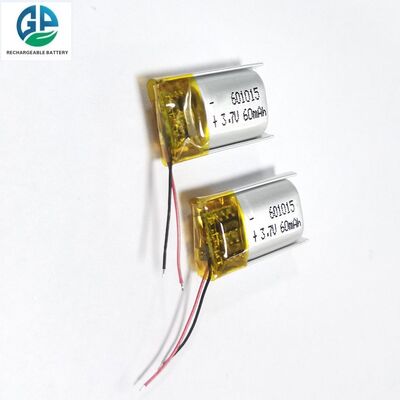 주문 3.7V 60mAh KC Approved Lithium Polymer Battery Rechargeable LiPo Battery for Beauty Devices online manufacture