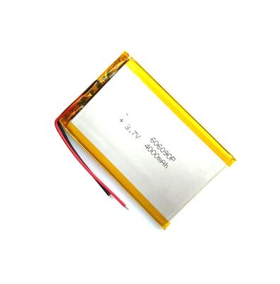 주문 높은 용량 4000mAh 3.7V 리?? 폴리머 배터리 606090 디지털 제품 500 사이클 수명 online manufacture