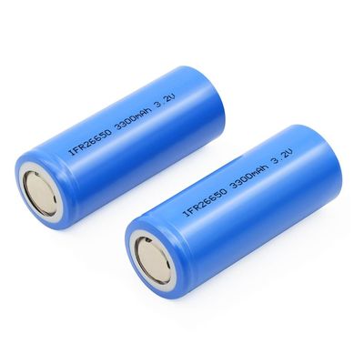 주문 원통 리듐 인산철 26650 3.2V 3300mAh LiFePO4 베터리 셀 online manufacture