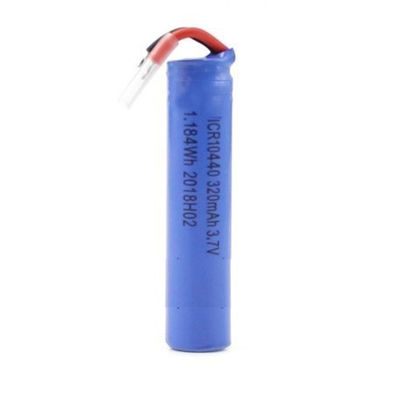 주문 320mAh 3.7V IEC62133 10440 리튬 이온 배터리 AAAA 사이즈 스마트펜 필기용 배터리 온라인 제조