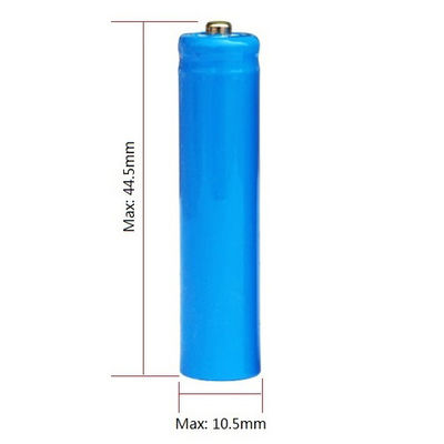 주문 칫솔을 위한 320mAh 3.7V 재충전이 가능한 AAA 10440 사이즈 리튬 이온 전지 online manufacture