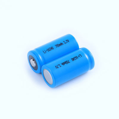 주문 CR123 ICR 16340 충전지 17335 3.7 Ｖ 700 mah 리튬 이온 배터리 online manufacture