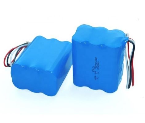 주문 OEM 11.1V 4000mAh 18650 리튬 이온 충전식 배터리 팩 (500회 충방전 수명) 온라인 제조