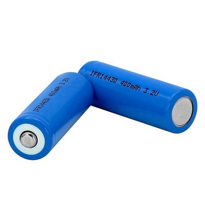 주문 14430 크기 3.2V 400mAh LiFePO4 배터리 태양광 애플리케이션을 위한 재충전 리?? 포스파트 배터리 온라인 제조