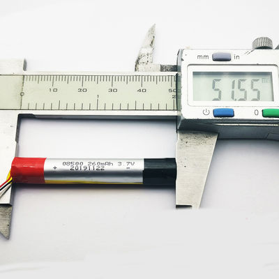 주문 08500 280mAh 10C 3.7V 전자담배용 리튬 폴리머 충전식 배터리 팩 online manufacture