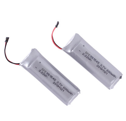 주문 가전제품을 위한 리튬 폴리머 배터리 리포 건전지 팩 600 mah 3.7V online manufacture