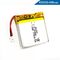 IEC62133 3.7 볼트 500mAh 603030 리튬 폴리머 전지 팩