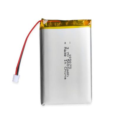 LP105075 3.7V 5V 5000mAh Li 폴리머 충전지 대용량