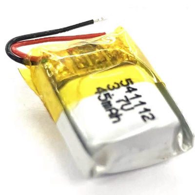 이어폰 541112 작은 리튬-폴리머 전지 45 mah 3.7v 50mAh 60mAh 70mAh