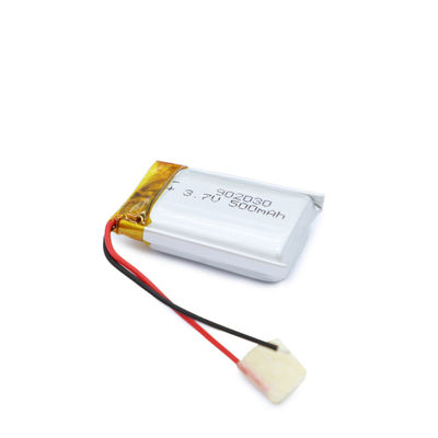 가전제품을 위한 3.7V Li 폴리 충전지 902030 500 mah 1.85wh