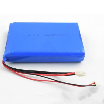 아름다움 장치를 위한 IEC62133 KC 7.4v 6000mah 리튬 중합체 건전지 팩