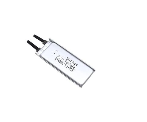 아름다움 장치를 위한 301744 3.7V 160 mah Li 폴리머 베터리 셀